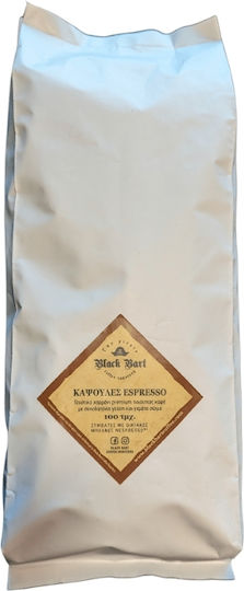 Black Bart Coffee Kapseln Espresso Vanille Kompatibel mit Maschine Nespresso 100Mützen