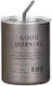 ForHome Ποτήρι Θερμός Πλαστικό 320ml Ασημί με Καλαμάκι