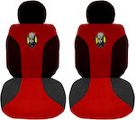 Guard Car Seat Back 2pcs Red