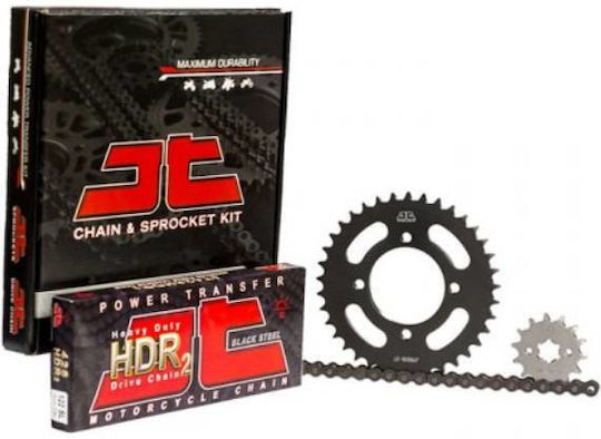 JT Sprockets Chain & Sprocket Kit (15-39-428) for Yamaha Crypton-X 135