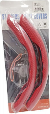 Car Steering Wheel Cover Red