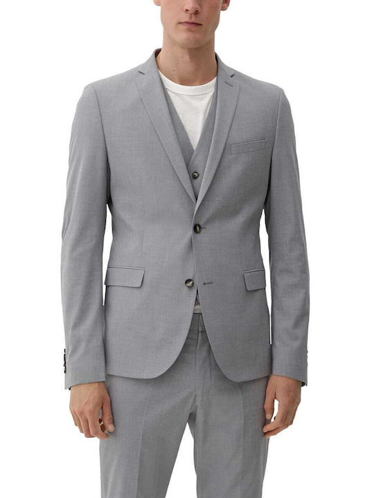 S.Oliver Men's Suit Jacket blue