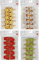 XMASfest Clothespins 10 Pieces