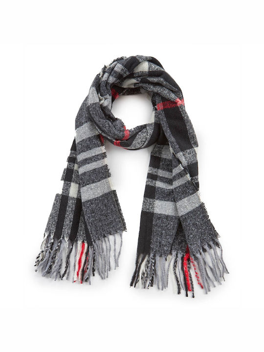 Verde Women's Wool Scarf Black