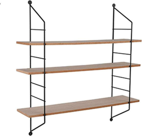 Regal Wand Ella 1190102 60x14.5x62εκ. Natural-black