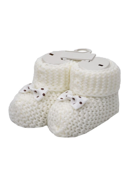 Kamtex Baby Бебешки Пантофки Бели