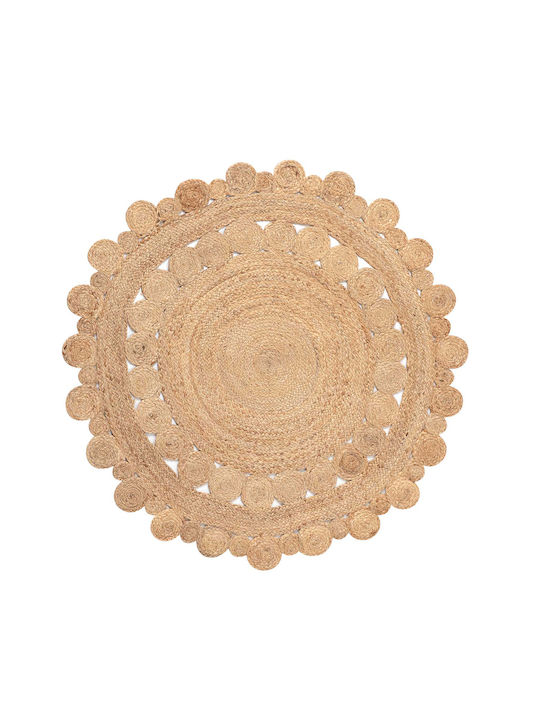 Silk Fashion 1759 Rug Round Summer from Jute Natural