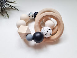 Just Cute Teething Ring made of Wood 1pcs