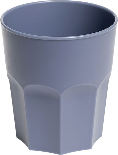 Cyclops Glass Water made of Plastic in Blue Color 380ml