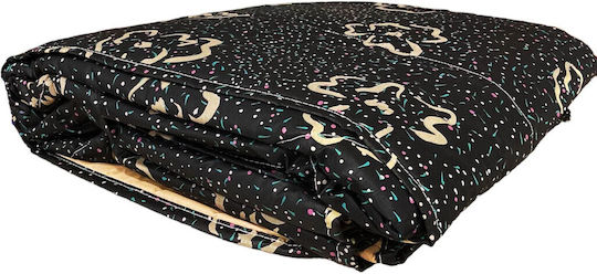 Decotelia Tagesdecke Übergröße Black 220x240cm