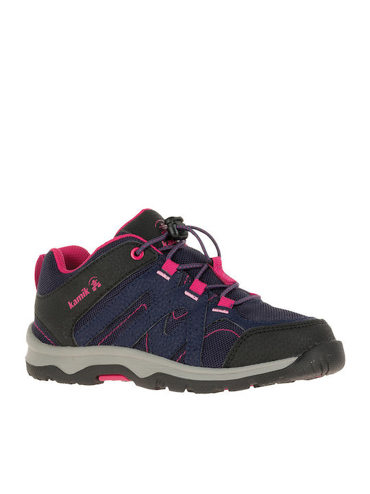 Kinder Wanderschuhe Wasserdicht Marineblau ->