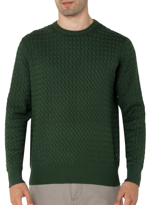 The Bostonians Men's Long Sleeve Sweater Green