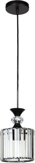 Keskor Pendant Light Black with Socket E27 13x20cm