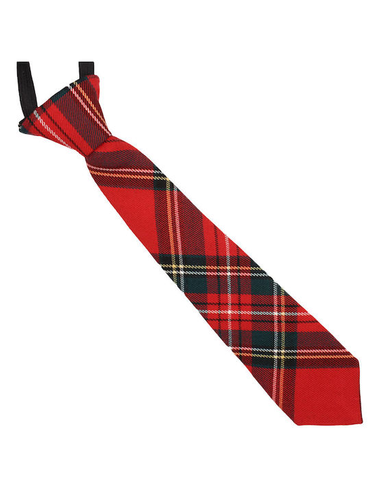 JFashion Kids Tie with Elastic Band Red 35cm