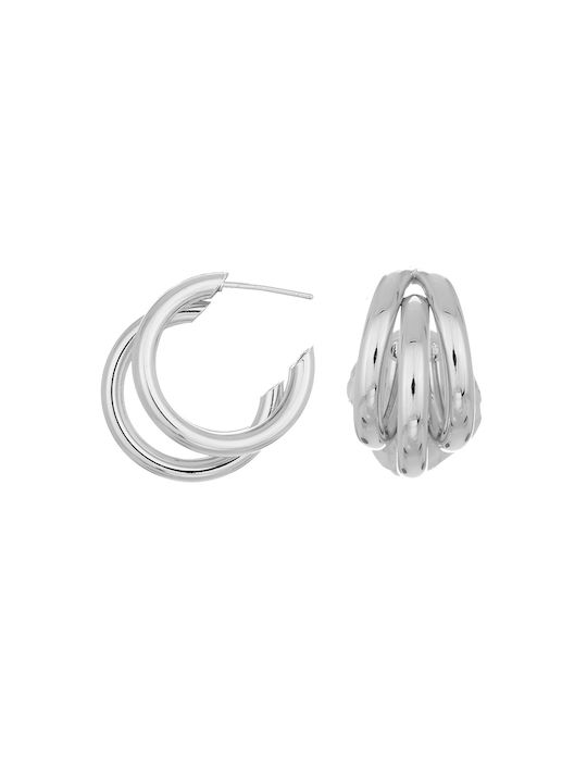 Triple Earrings Hoops