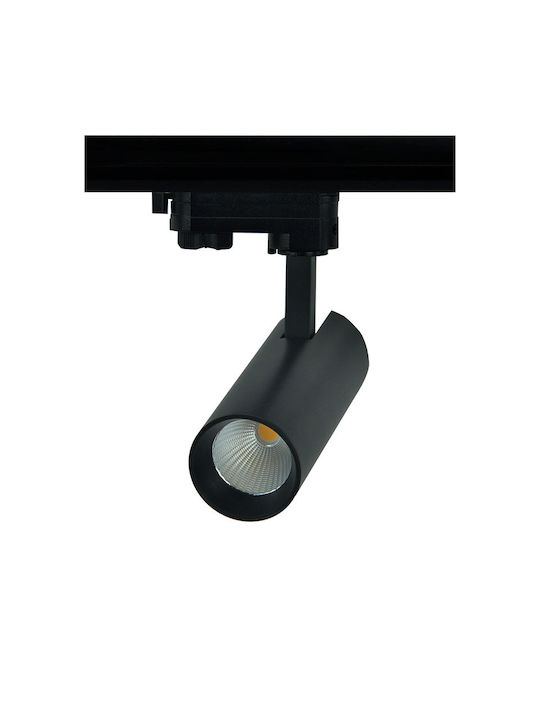 Aca Warm White Single Black LED Spot