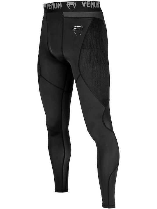 Venum G-fit Spats Long Men Martial Arts Leggings Black