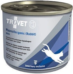 Trovet Hypoallergenic RRD Wet Food for Adult Cat in Can with Rabbit 12x200gr