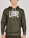Hooded Cardigan Olive Green