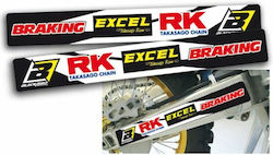 Blackbird Racing Aufkleber-Set Mehrfarbig