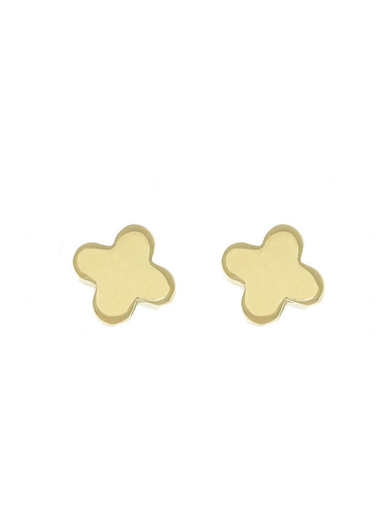 Jewels Love Kids Earrings Studs made of Gold 14K