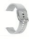 Wsshe Gummi-Armband Gray 20mm