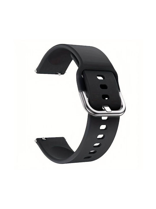 Wsshe Rubber Strap Black 22mm