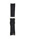 Mertzios.gr Leather Strap Black