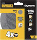 Dewalt Φύλλο Λείανσης Απλό K120 Σετ 5τμχ