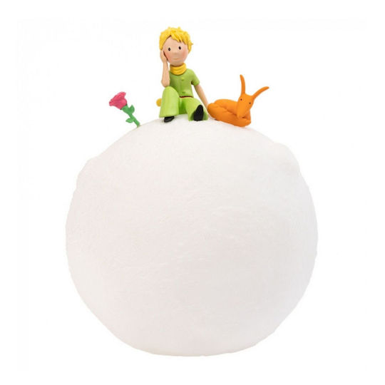 Grupo Erik Kids Decorative Lamp with Design Projection White 19x15x15cm