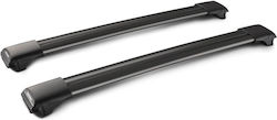 Yakima Flush Μπάρες Οροφής Αλουμινίου Μαύρες Yakima Flush Μπάρες Οροφής Αλουμινίου Μαύρες