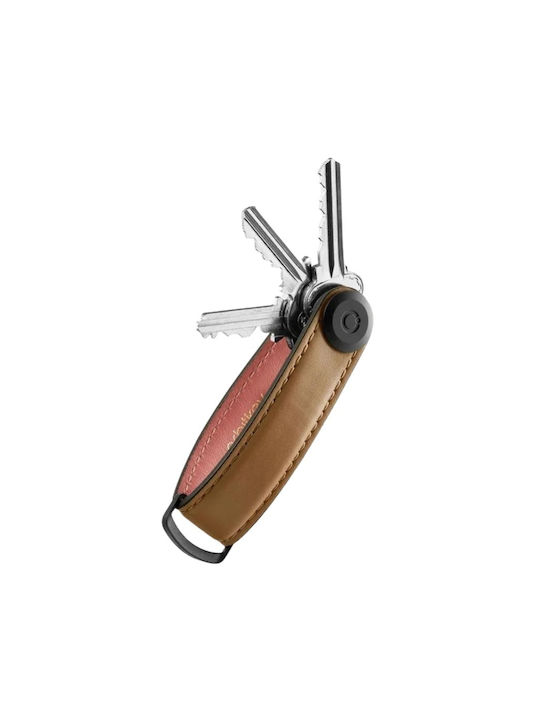 Orbitkey Key Holder Leather Pink