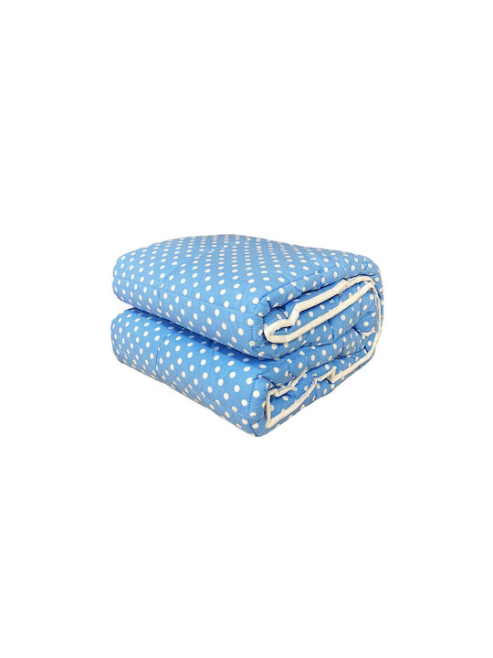 Decotelia Pătură pentru copii Față și spate Single Albastru deschis 160x240buc