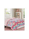 Dimcol Kinderbettdecke Leuchtend Einzel Unicorn Rosa 160x220cm
