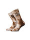 Bee. Unusual. Bee Fxxxing Unusual "tie Dye Issue" Κάλτσες Off White - Light Brown