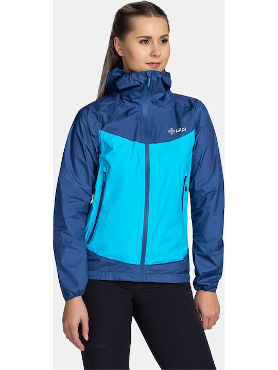 Kurz Damen Puffer Jacke Wasserdicht und Winddicht Dark Blue