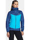 Kurz Damen Puffer Jacke Wasserdicht und Winddicht Dark Blue