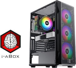 i-aBox Entry lvl v3i R Gaming Desktop PC (Ryzen 5-5500/32GB DDR4/1TB SSD/Radeon RX 7600/W11 Home)