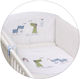 Just Baby Baby Crib Bedding Set My Dog 6pcs BLUE.GREEN