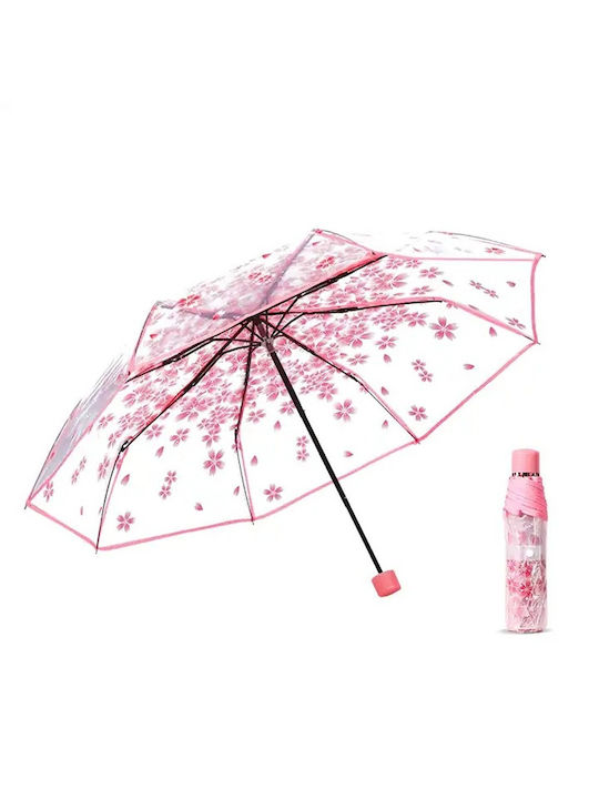 Winddicht Regenschirm Kompakt Transparent