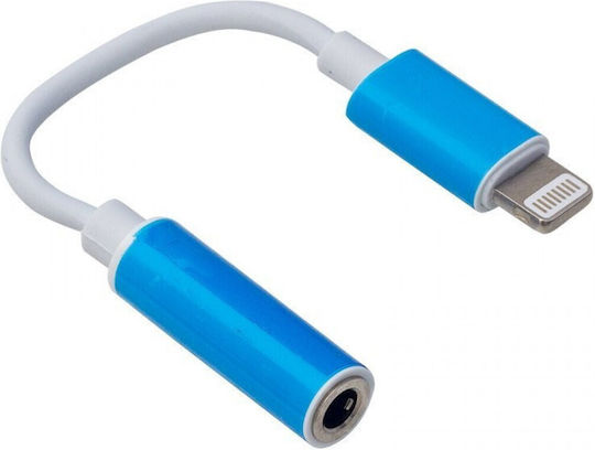 Treqa Konverter Blitzschlag männlich zu 3.5mm weiblich Weiß 1Stück