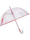 Benzi Regenschirm Kompakt Transparent