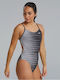 Costum De Baie Întreg Gri Sport