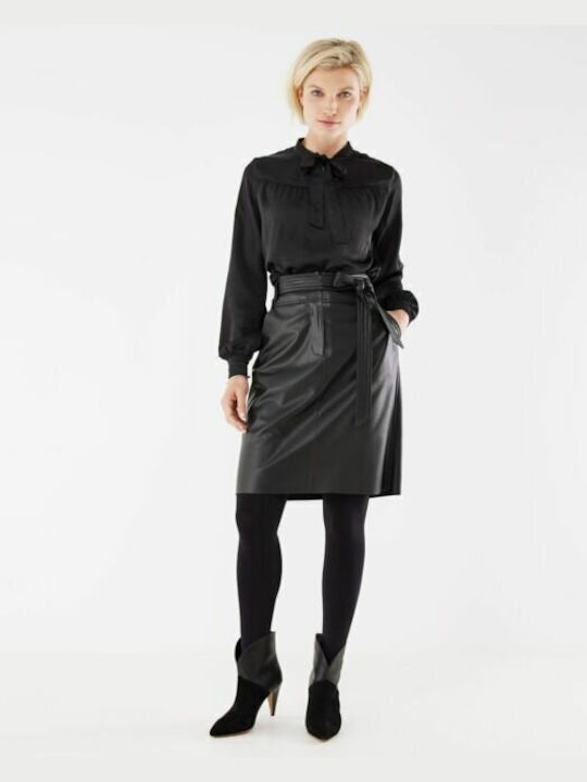 Mexx Midi Skirt ΜΑΥΡΟ