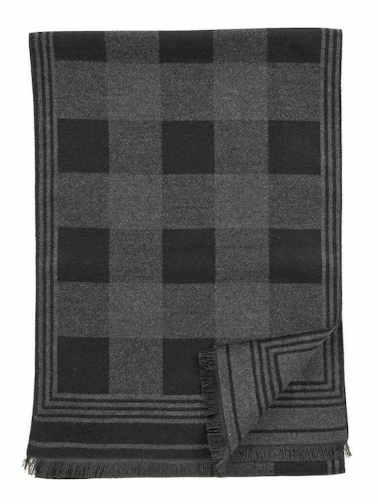 Verde Men's Scarf Black