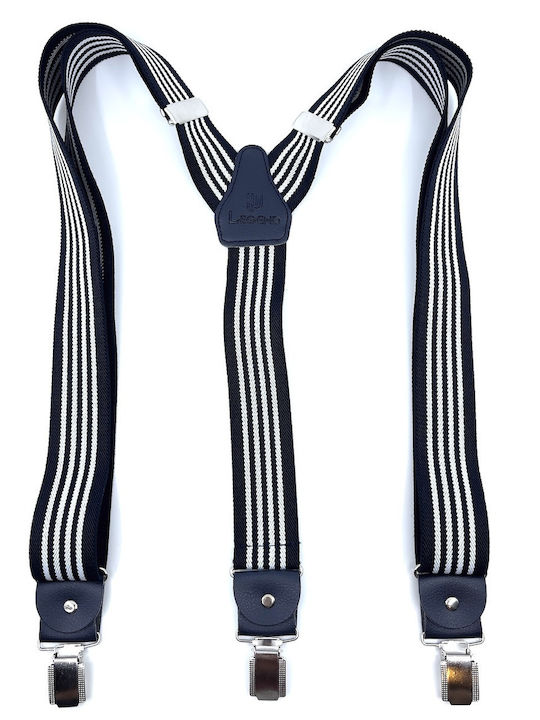 Legend Accessories Тиранти Отпечатани Black/White