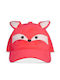 Difuzed Palarie Copii Jockey Tesatura Squishmallows Roșie