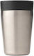 Brabantia Glas Thermosflasche Rostfreier Stahl 200ml Dark Grey