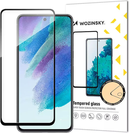 Wozinsky Full Glue Full Face Tempered Glass Μαύρο (Galaxy S23 FE)