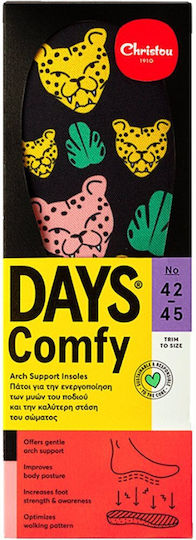 Christou 1910 Days Comfy Cheetahs Ανατομικοί Πάτοι Παπουτσιών